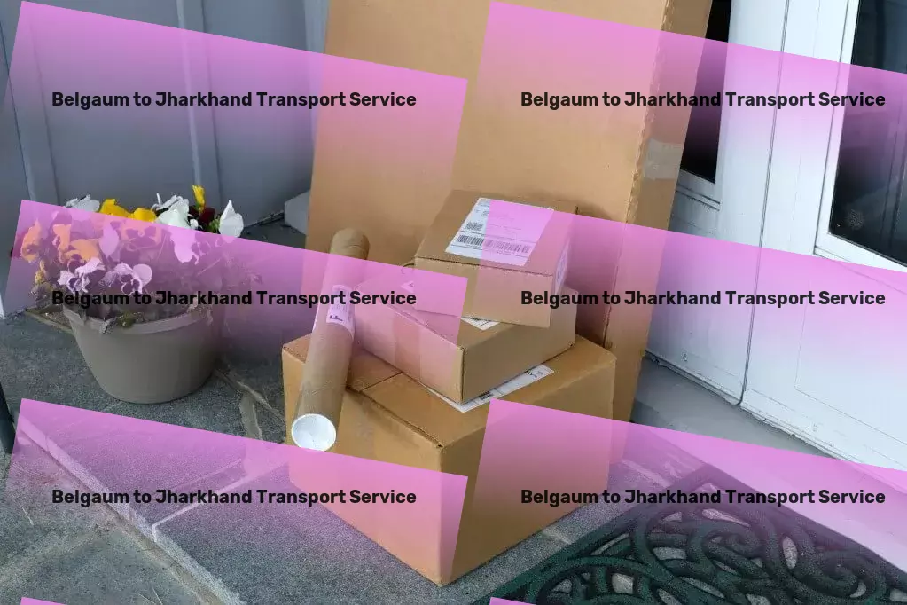 Belgaum to Jharkhand Luggage Courier Industrial transport services